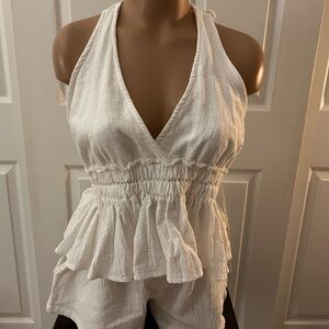 Ocean Drive Shorts Set Medium Top Small Shorts Brand New With Tags Retail $46